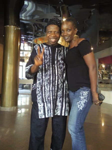 Pa Orlando Julius and his amiable wife-Aduke
