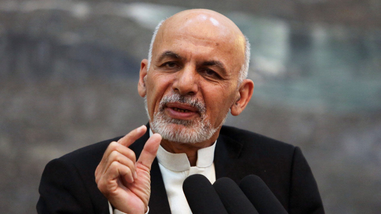 Afghanistan's incumbent president registers for re-election Afghanistan's incumbent president registers for re-election