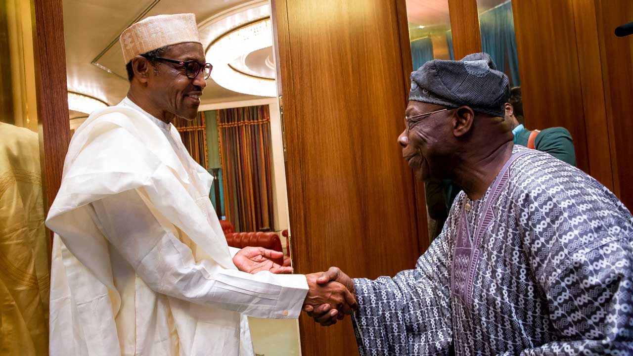 Buhari in 'mad desperation' to rig poll, says Obasanjo Buhari in 'mad desperation' to rig poll, says Obasanjo