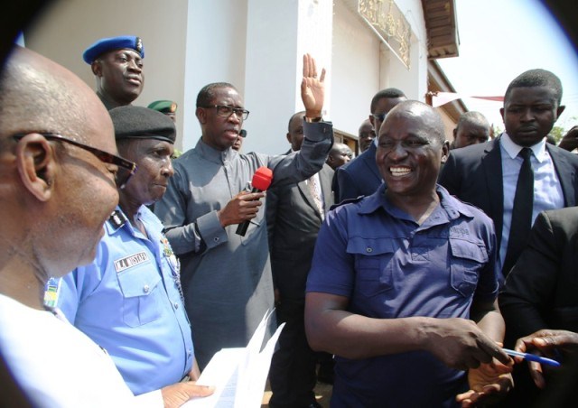 Okowa Urges Security Agencies To Be Impartial Leadership Newspaper