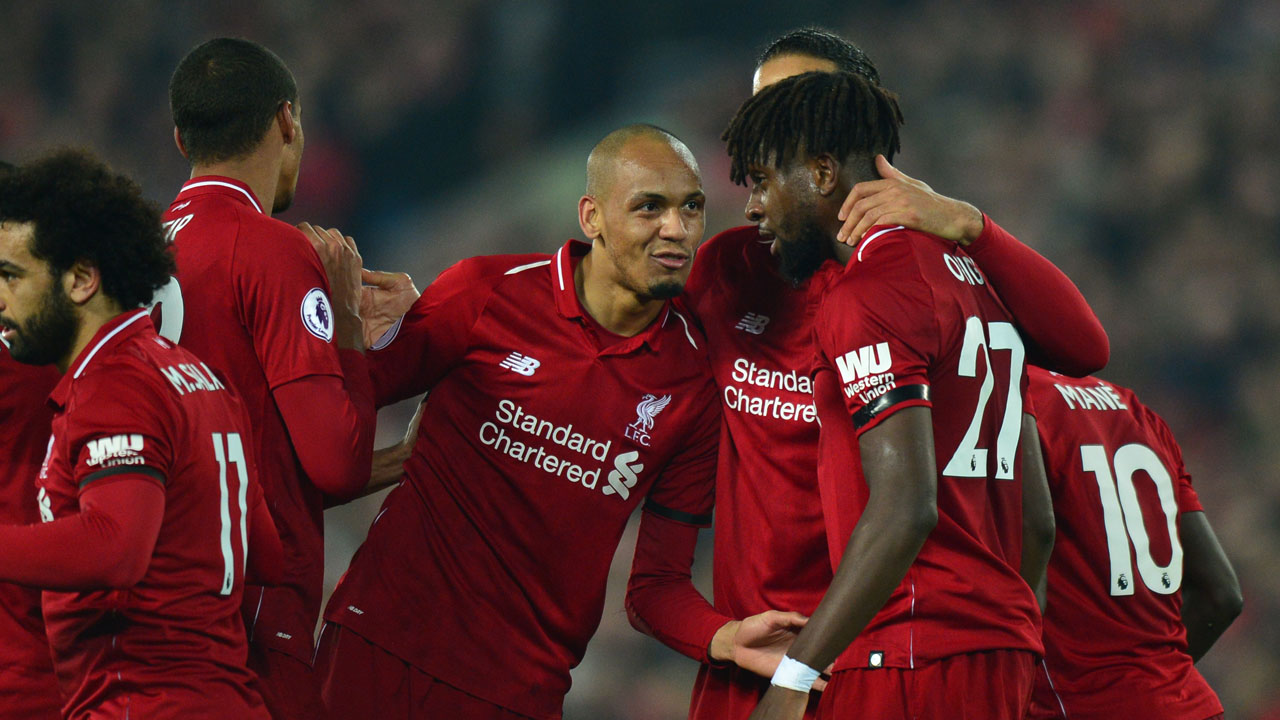Liverpool run riot as Man City stay in touch with narrow win Liverpool run riot as Man City stay in touch with narrow win The Guardian Nigeria News
