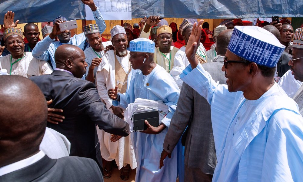 Supporters In Katsina Came Out In Thousands To Pledge Support For PMB Supporters In Katsina Came Out In Thousands To Pledge Support For PMB