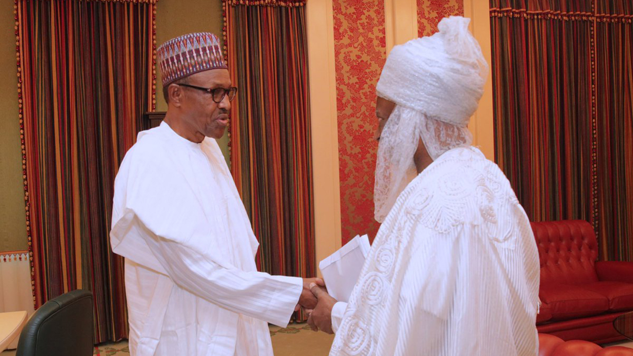 Take responsibility for security, Buhari tells traditional rulers Take responsibility for security, Buhari tells traditional rulers
