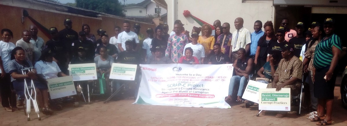 INEC Lauds PWDs for Good Turnout during Elections INEC Lauds PWDs for Good Turnout during Elections