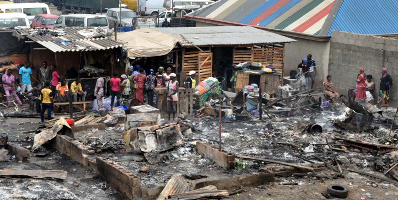 Suspected hoodlums set ablaze primary school containing electoral materials in Benue — EO | Suspected hoodlums set ablaze primary school containing electoral materials in Benue — EO |