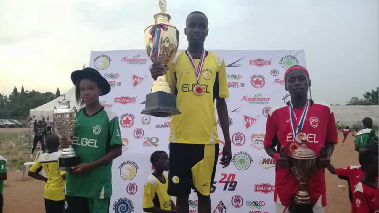 Team Phoenix lifts trophy at Elibel Schools Inter-house Sports | Team Phoenix lifts trophy at Elibel Schools Inter-house Sports |