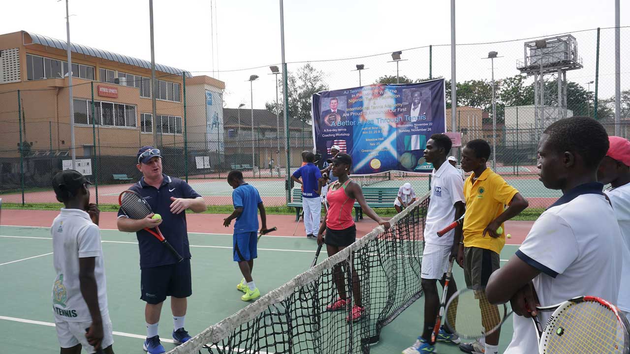 US tennis academy brings hope for Nigerian, African talents | US tennis academy brings hope for Nigerian, African talents |