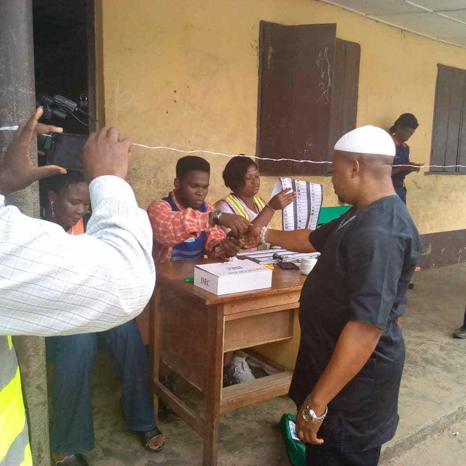 Voting Underway In Ibeju-Lekki Voting Underway In Ibeju-Lekki