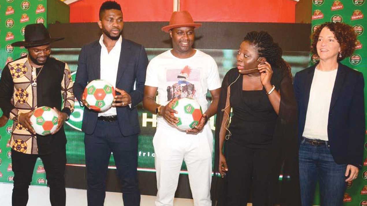 Yobo excited as Trophy Lager launches 5-a-side tourney, unveils ambassadors Yobo excited as Trophy Lager launches 5-a-side tourney, unveils ambassadors The Guardian Nigeria News