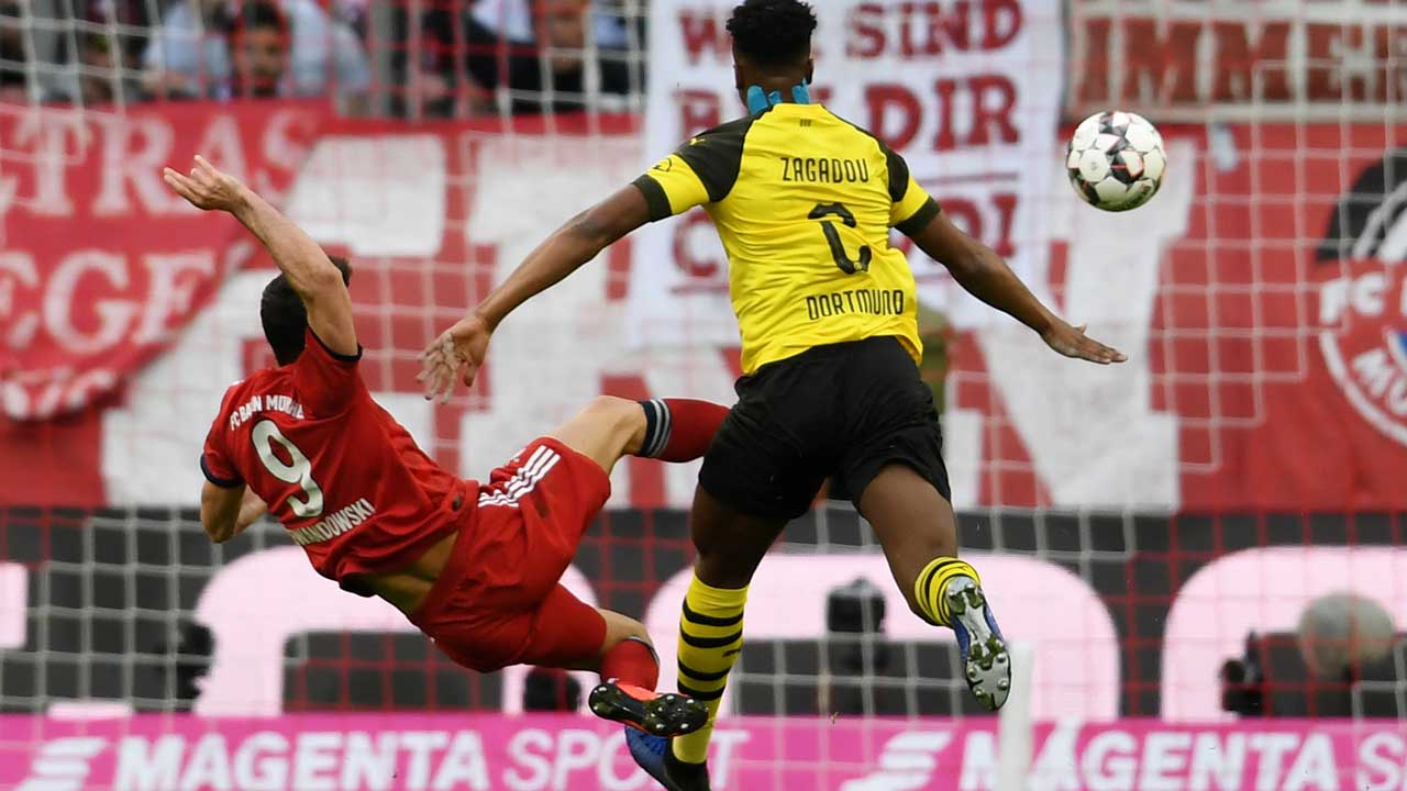 Five-goal Bayern thrash Dortmund to go top of Bundesliga | Five-goal Bayern thrash Dortmund to go top of Bundesliga |