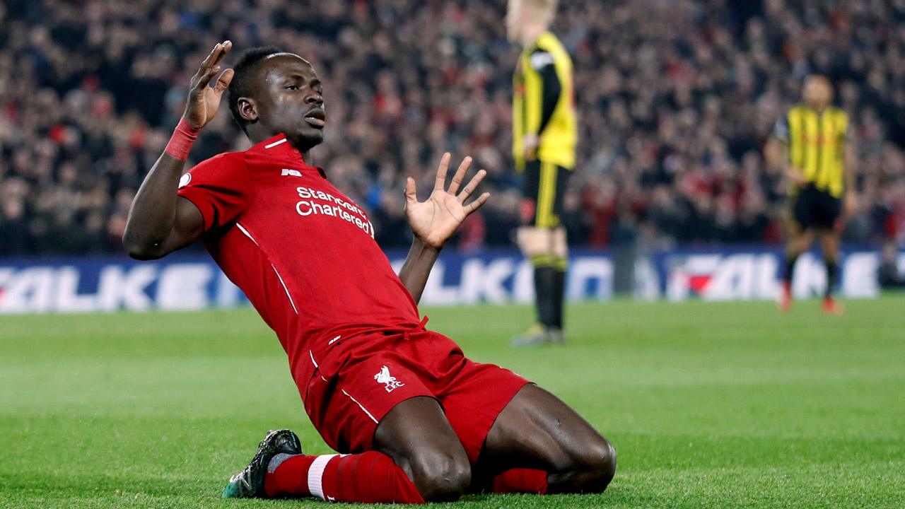 Mane steps out from Salah's shadow to lead Liverpool's double charge | Mane steps out from Salah's shadow to lead Liverpool's double charge |