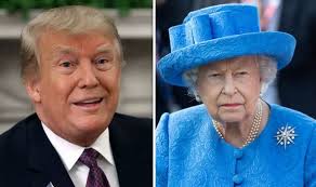 Donald Trump and Queen Elizabeth