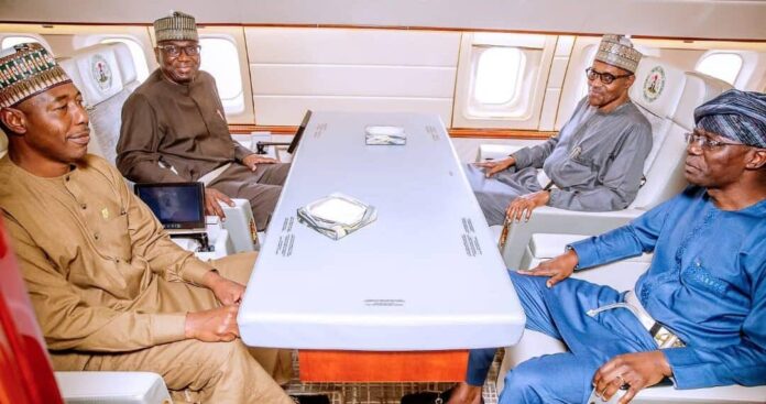 Sanwo jets out