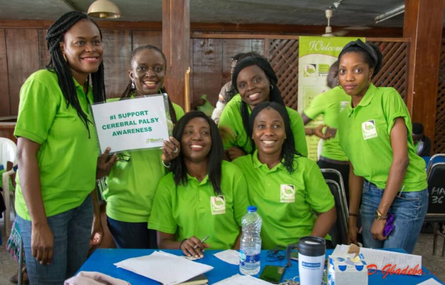 Volunteers at Benola's 7th National Cerebral Palsy Family Forum 