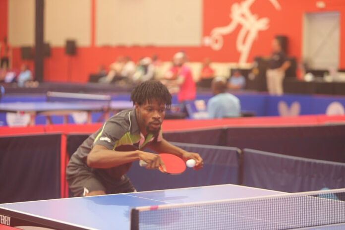 Man-of-the-moment Olajide Omotayo (NGR) hits semifinal in his maiden outing at the African Games in Rabat, Morocco...