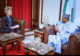 Buhari and German Amb