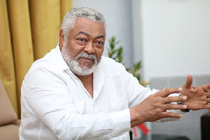 Former President Jerry Rawlings