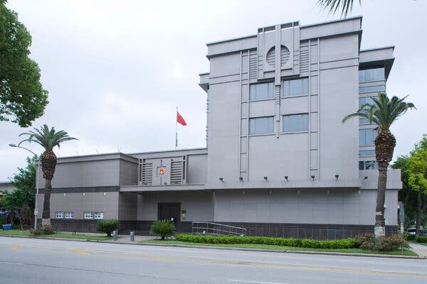 China Kicks As U.S. Orders Closure Of Houston Consulate