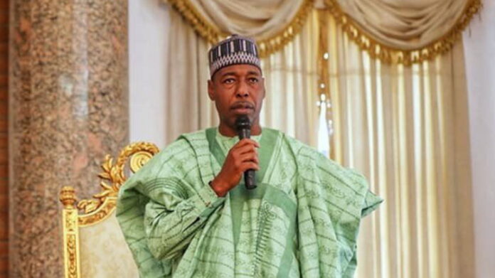 Borno State Governor, Babagana Zulum,