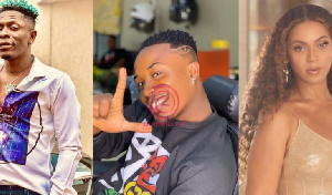 Shatta Wale, Dancegod Lloyd and Beyoncé Shatta Wale, Dancegod Lloyd and Beyoncé