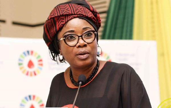 The Minister of Gender, Child and Social Protection, Mrs Cynthia Morrison The Minister of Gender, Child and Social Protection, Mrs Cynthia Morrison