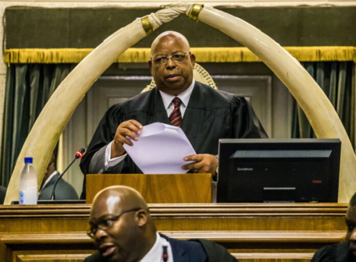 Speaker Jacob Mudenda