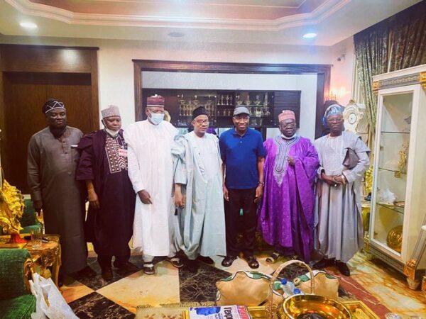 PDP Leaders with Former President, Dr Jonathan Goodluck