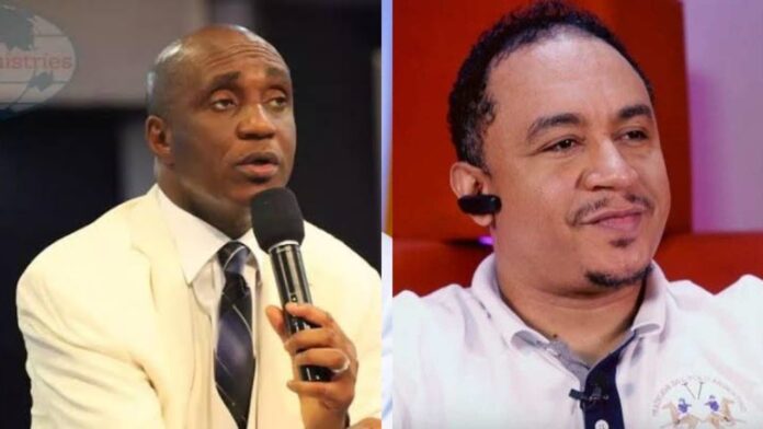 Pastor David Ibiyeomie and Daddy Freeze Pastor David Ibiyeomie and Daddy Freeze