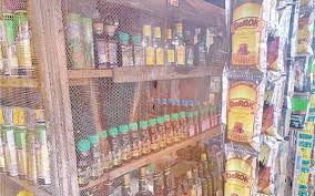 alcohol in sachets