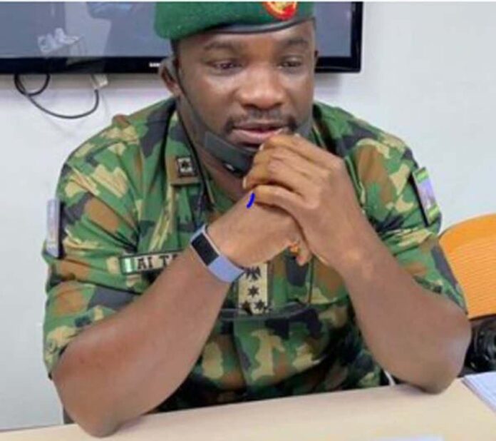Brig.-Gen.-Ahmed-Taiwo Brig.Gen. Ahmed Taiwo, Commander of the 81, Military Intelligence Brigade, Victoria Island,Lagos