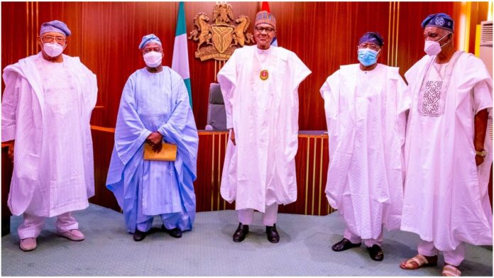 Buhari and Yoruba elders