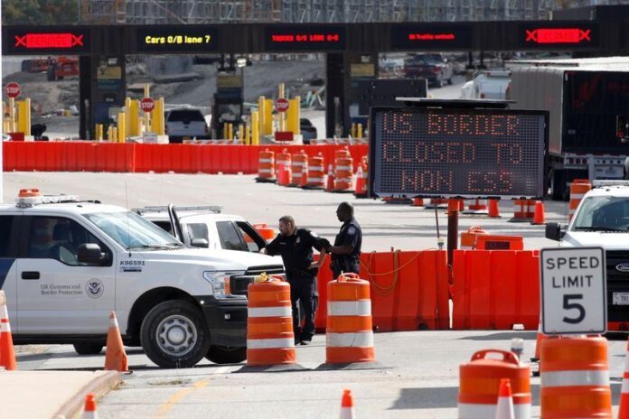 U.S., Canada, Mexico to extend border restrictions until late December