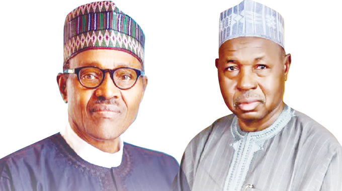 Muhammadu-Buhari-retd.-AND-Governor-Aminu-Masari