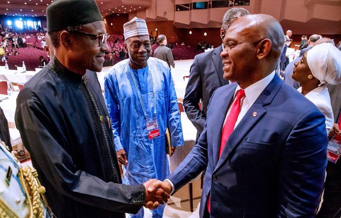 Buhari and Tony-Elumelu