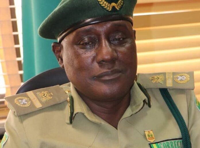 Haliru Nababa, as the Controller-General of the Nigerian Correctional Service.