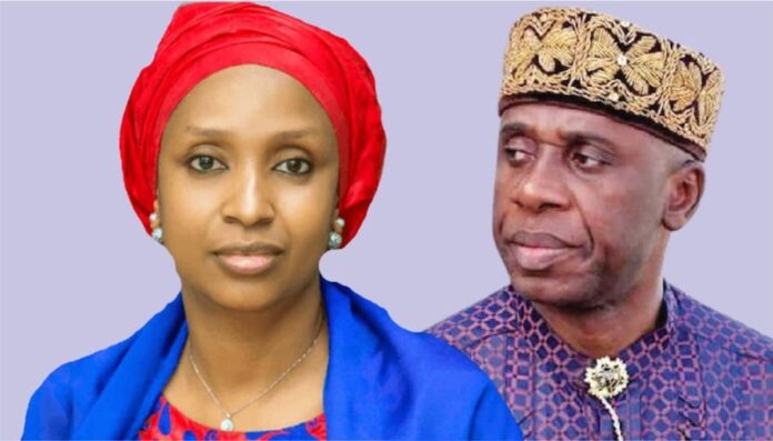 Hadiza Bala-Usman and Amaechi
