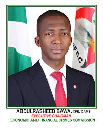 EFCC Chairman Abdulrasheed Bawa,