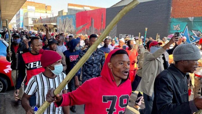 South Africa Protest