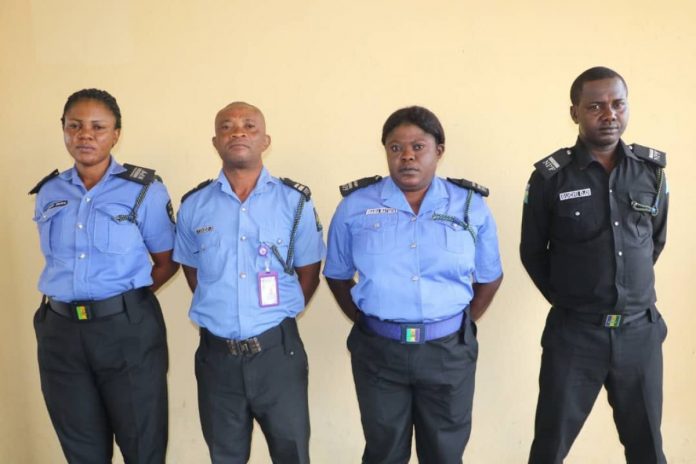 ARRESTED POLICE