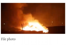 Fire Razes Okobaba Plank Market In Lagos