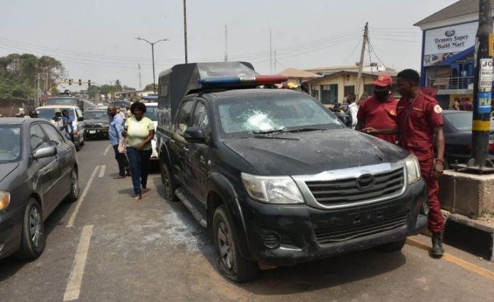 Armed-Robbers-attacked-a-bullion-Van-in-Ibadan-