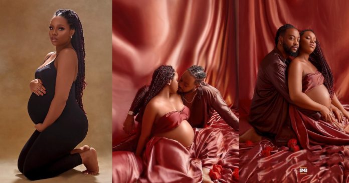 Bam-Bam-rocks-baby-bump-in-lovely-maternity-shoot