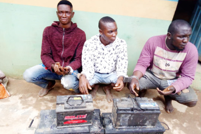 Three-members-of-an-armed-robbery-syndicate-arrested-in-Ogun-State.-