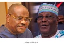 Atiku US Trip Delays PDP Peace Moves, Ex-VP Plans Meeting With Wike