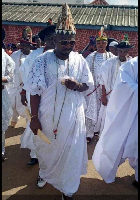 Araba Agbaye, His Eminence Aworeni Awodotun at Olojo festival 2023