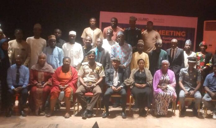 Group photograph of participants at the 3 day Institutional Strengthening for Civil Society Observatory/Town Hall Meeting for Effective Implemtation, and Sustainability of the AacJal Regime in Nigeria held at Pinnacle Hotel and Resort, Sokoto State.  Photo BY ANKELI EMMANUEL, Sokoto 
