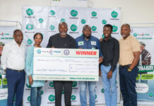Glo showers Millions on winners of Play Up Lottery