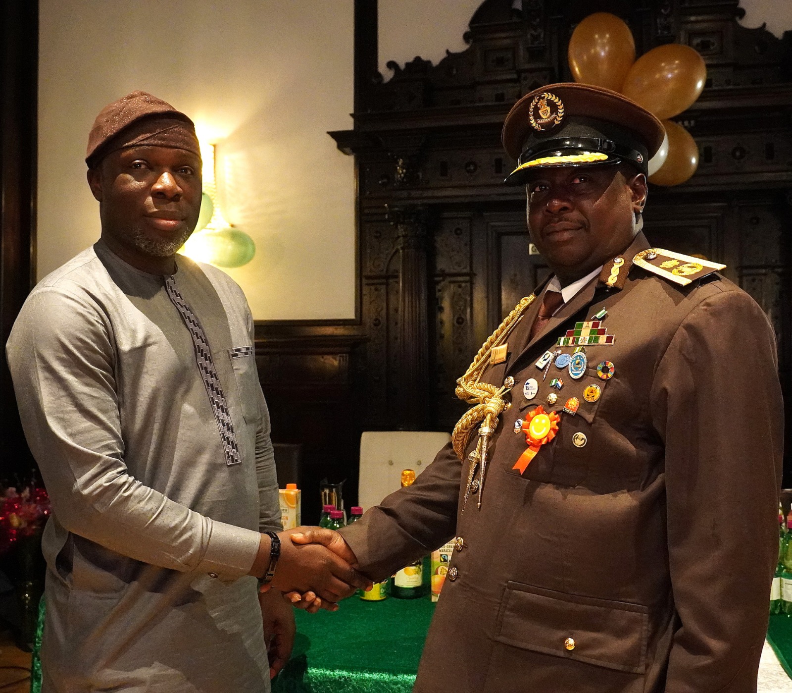 DCI with the CDA Muyiwa Onifade