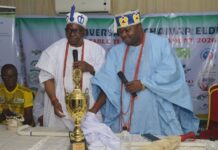 Ooni, Traditional Rulers, Table Tennis Legends Honour Kegites Elders